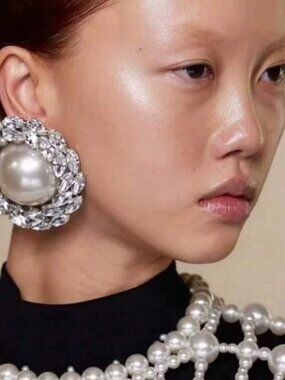 Belle Epoque Revival Stunning Pearl Earrings